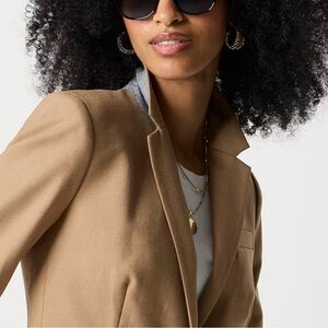 J. Crew original school boy blazer wool blend lined size 2